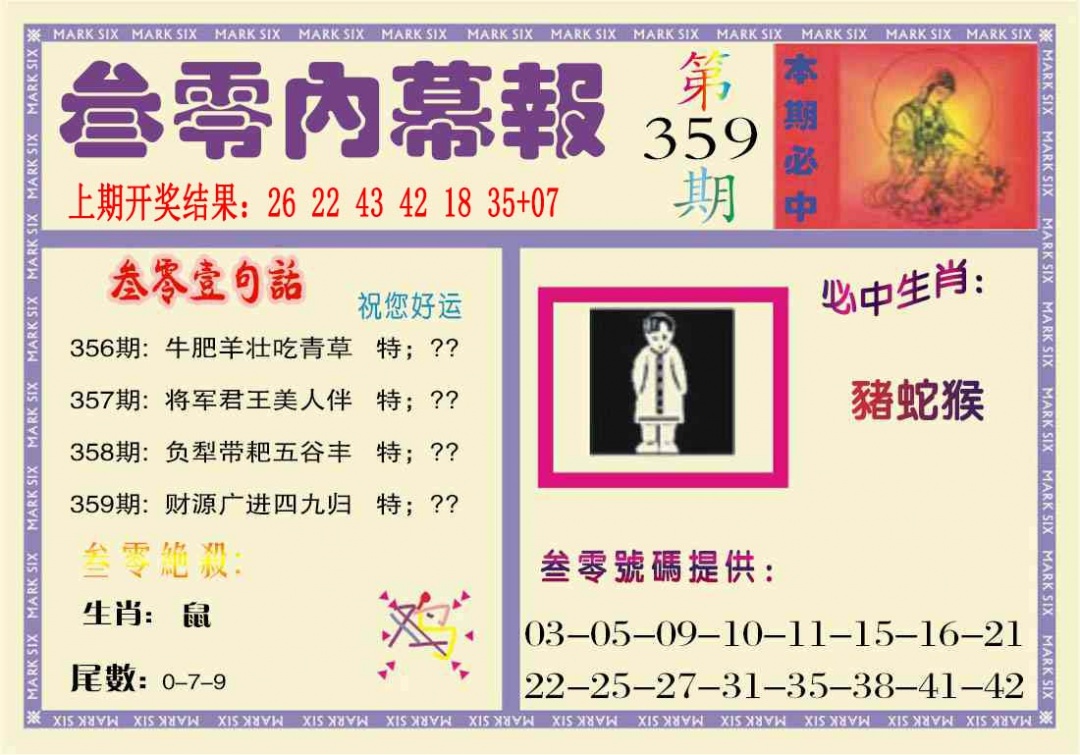 359期叁零内幕报[图]