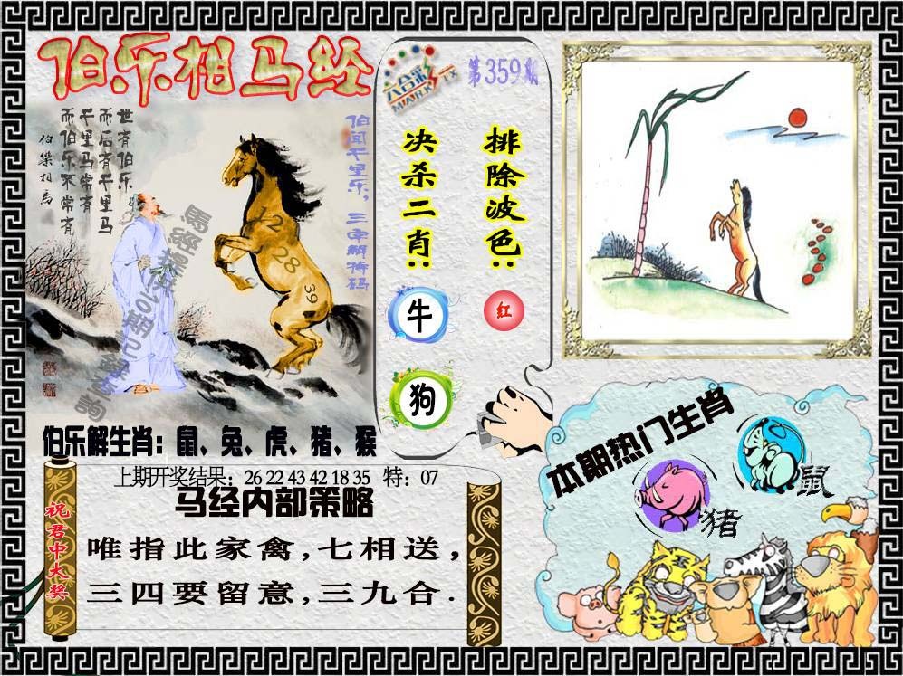 359期伯乐相马经[图]