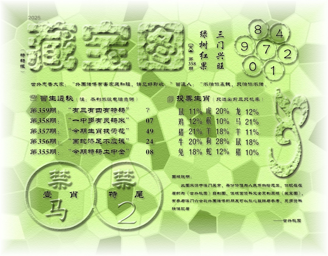 359期老《藏宝图》[图]