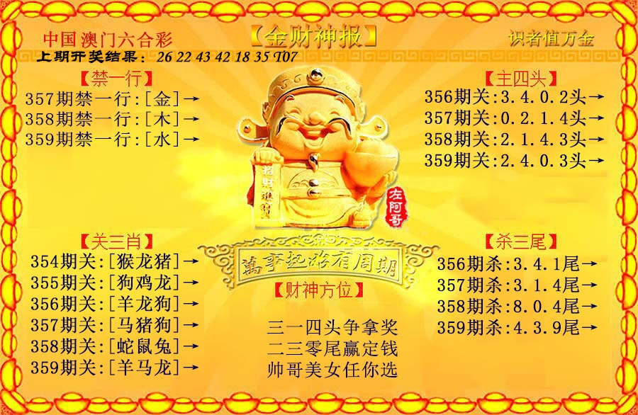 359期金财神[图]