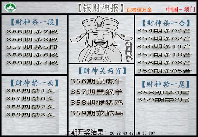 359期银财神[图]
