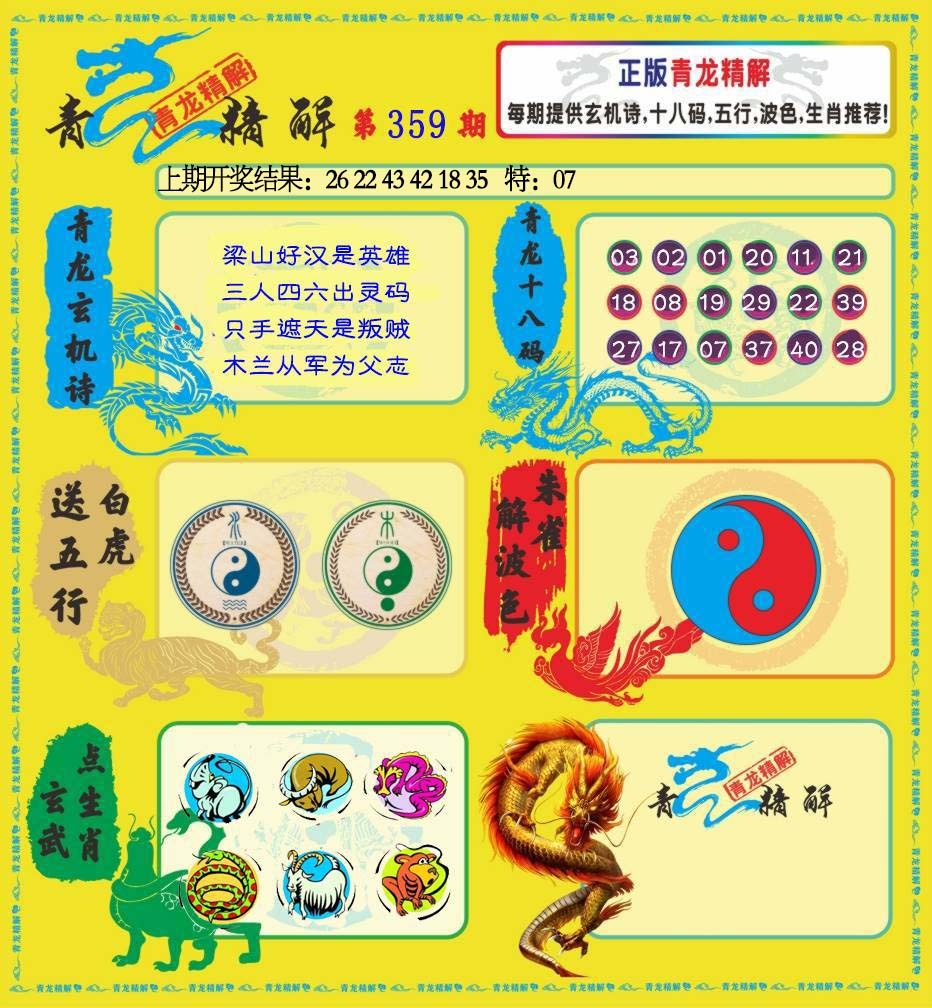 359期青龙精解[图]