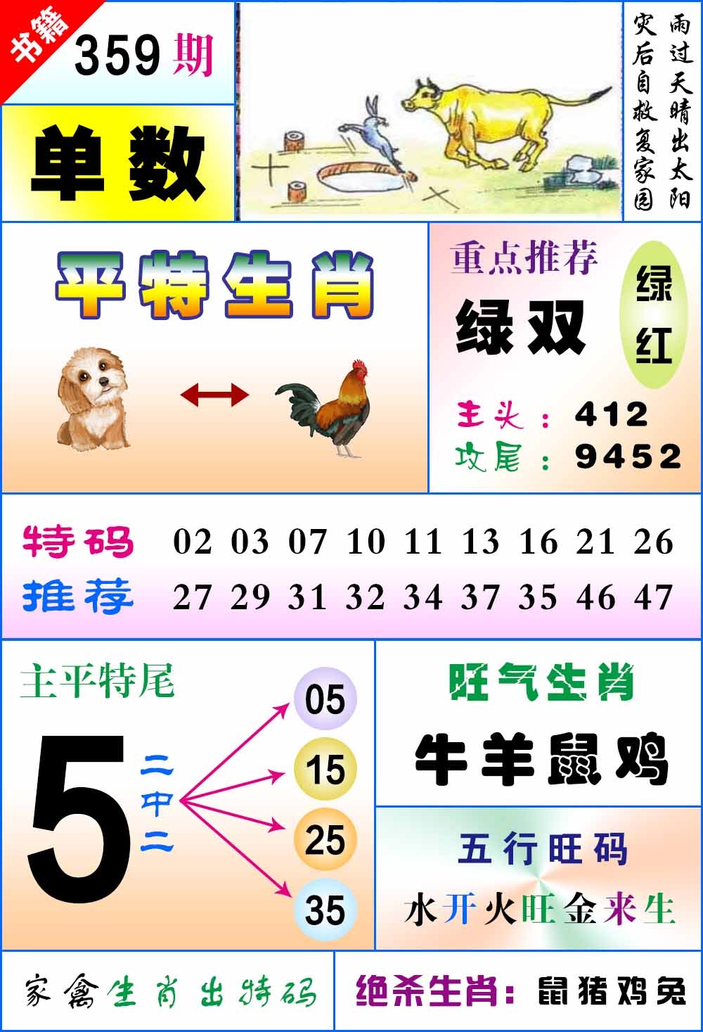 359期澳门风水平特[图]