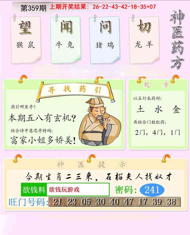 359期神医药方[图]