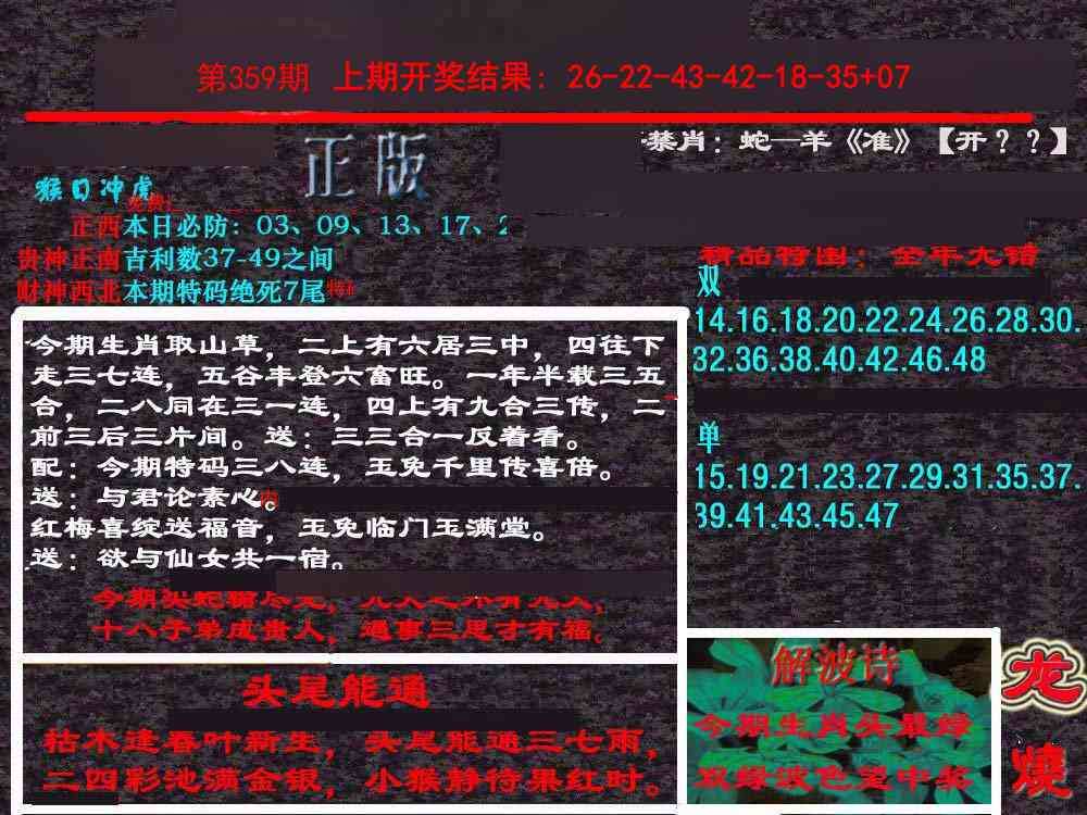 359期新港内幕[图]